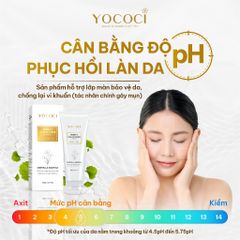 Sữa Rửa Mặt Gel Yococi Perfect 100g - Làm Sạch Dịu Nhẹ, Ngừa Mụn Cho Da Dầu, Nhạy Cảm, Giữ Ẩm Tự Nhiên, Hỗ Trợ Làm Dịu Da