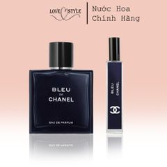 Nước Hoa Nam Chanel Bleu De Chanel 10ml - Mạnh Mẽ, Sang Trọng, Hương Tươi Mát - Sản Phẩm Chính Hãng