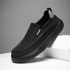 Giày Sneaker Nam Lười Slip-on Đế Bằng Vải Lưới Thoáng Khí Thời Trang, Thiết Kế Độc Đáo, Tiện Lợi, Dễ Phối Đồ 336942