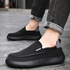 Giày Sneaker Nam Lười Slip-on Đế Bằng Vải Lưới Thoáng Khí Thời Trang Dễ Phối Đồ - Thiết Kế Hiện Đại và Tiện Lợi