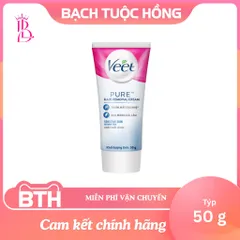 Kem Tẩy Lông Veet Pure Dành Cho Da Nhạy Cảm 50g - Tẩy Lông Nhanh Chóng, Dưỡng Ẩm, Không Kích Ứng