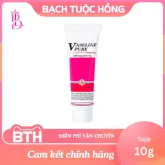 Vaseline PURE OPC Hương Dâu 10G - Dưỡng Ẩm & Làm Mềm Môi - Kem Dưỡng Da An Toàn Cho Mọi Lứa Tuổi