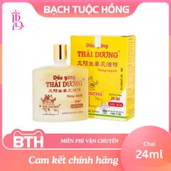 Dầu Gừng Thái Dương Giảm Đau Đầu, Đau Lưng, Đau Dây Thần Kinh - Dạng Xoa (24ml, 6ml)