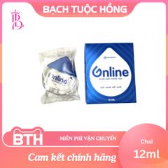 Dung dịch nước mắt nhân tạo Online Meraplion 12ml - Cấp ẩm, làm dịu mắt, giảm khô rát và mỏi mắt hiệu quả