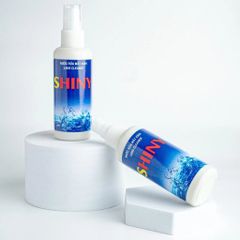 Combo Dưỡng Mắt Vitamin B6 Nhật Bản 15ml + Nước Rửa Kính SHINY 100ml - Giúp Mắt Sáng Khỏe, Làm Sạch Kính Hiệu Quả