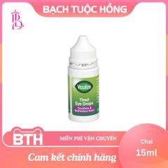 Dung dịch nhỏ mắt Vizulize Tired Eye Drop 15ml - Giúp làm dịu, phục hồi và dưỡng ẩm cho mắt mệt mỏi, đau đỏ, khó chịu