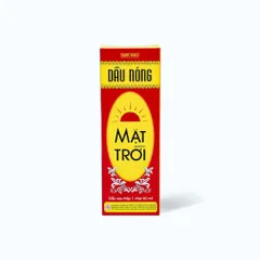 Dầu Nóng Mặt Trời 60ml - Chống Nhức Mỏi, Đau Lưng, Cảm Mạo, Giảm Tê Thấp, Dược Phẩm Chính Hãng