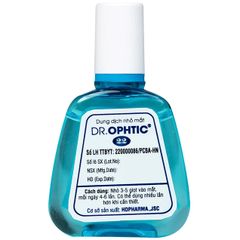 Combo Dung Dịch Nhỏ Mắt Dr.Ophtic 22 HD Pharma 15ml + Nước Xịt Kính SHINY - Chăm Sóc Mắt và Làm Sạch Kính Đa Năng