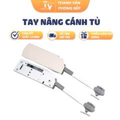 Tay Nâng Cảnh Tủ Bếp Inox Cao Cấp - Dụng Cụ Nhà Bếp Không Chỉnh Lực, Chất Lượng Hàng Đầu (TV1218)