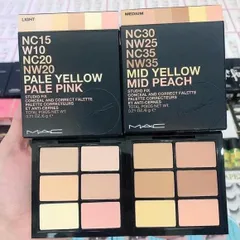 Bảng Che Khuyết Điểm MAC Studio Fix Conceal And Correct Palette 6g - Màu Light, Che Phủ Tốt, Lớp Nền Tự Nhiên, Phù Hợp Mọi Loại Da