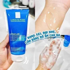 Sửa rửa mặt Gel Rửa Mặt La Roche-Posay Dành Cho Da Dầu 200ml