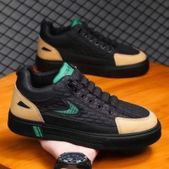Giày Sneaker Thể Thao Nam Y18 - Kiểu Dáng Năng Động, Thời Trang Hiện Đại, Dễ Phối Đồ, Chất Liệu Da PU Cao Cấp