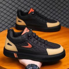 Giày Sneaker Thể Thao Nam Y18 - Thiết Kế Trẻ Trung, Thời Trang Năng Động Dễ Phối Đồ, Chất Liệu Da PU Mềm Mại