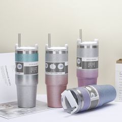 Ly Giữ Nhiệt Kim Tuyến 890ml Inox 304 - Bình Giữ Nhiệt Thái Lan An Toàn, Thiết Kế Độc Đáo, Phù Hợp Mọi Lứa Tuổi