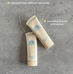 Gel Chống Nắng Anessa SPF50+/PA++++ Dưỡng Ẩm, Bảo Vệ Da Hoàn Hảo 90g - Kem Chống Nắng Nhật Bản Chất Lượng Cao