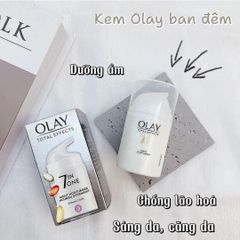 Kem Olay dưỡng ban đêm Total Effects 7In1 Moisturiser 50ml ( bản UK)