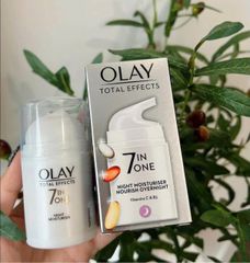 Kem Olay dưỡng ban đêm Total Effects 7In1 Moisturiser 50ml ( bản UK)