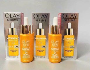 Serum Olay Vitamin C + Peptide 24 Max 2X 40ml - Dưỡng Da Làm Sáng, Cải Thiện Kết Cấu Da, Giảm Nhăn và Tăng Độ Đàn Hồi