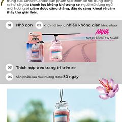 Sáp Thơm Ô Tô Cao Cấp Yankee Candle Car Jar Ultimate 0.96oz - Nước Hoa Khử Mùi Cho Xe Hơi, Hương Thơm Thanh Lịch và Thư Giãn
