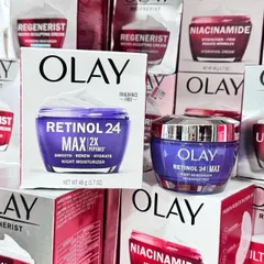 Kem Olay Dưỡng Da Ban Đêm Chống Lão Hoá Regenerist Retinol 24 Max 2X 48G