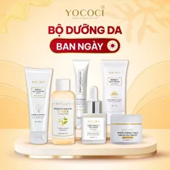 Bộ Dưỡng Da Cao Cấp Ban Ngày Yococi - 6 Sản Phẩm Chăm Sóc Toàn Diện, Dưỡng Ẩm, Bảo Vệ Da Khỏi Tia UV, Phù Hợp Mọi Loại Da