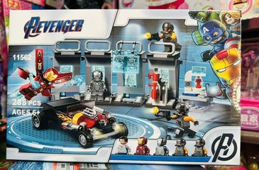 Bộ lắp ráp 11562 xưởng chế tạo xe siêu anh hùng Avengers - Đồ chơi Lego cho trẻ em - Khám phá và sáng tạo cùng Marvel