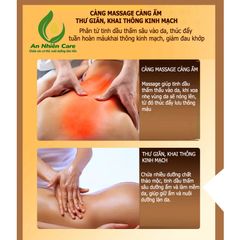 Dầu Massage Cổ Vai Gáy Nóng Tinh Dầu Saffron, Nhụy Hoa Nghệ Tây - Giảm Đau, Cạo Gió, Dưỡng Da, Thư Giãn Tinh Thần Cho Gia Đình