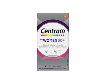 Vitamin Tổng Hợp Centrum For Women 50+ 90 Viên - Bổ Sung Dinh Dưỡng Cho Phụ Nữ Trên 50 Tuổi, Hỗ Trợ Sức Khỏe Xương Và Tim Mạch
