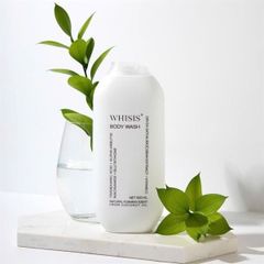 Sữa Tắm Whisis Body Wash Dưỡng Da Sáng Khỏe 500ml - Tặng Kèm Bông Tắm Mềm Mại, Chăm Sóc Da Tự Nhiên, Hương Thơm Dịu Dàng