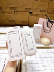 Sữa Tắm Whisis Body Wash Dưỡng Da Sáng Khỏe 500ml - Tặng Kèm Bông Tắm Mềm Mại, Chăm Sóc Da Tự Nhiên, Hương Thơm Dịu Dàng