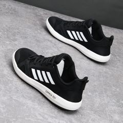 Giày Nam Sneaker Thoáng Khí - Giày Thể Thao Thời Trang Dễ Phối Đồ, Chạy Bộ, Tập Gym, Mẫu AR005, Màu Đen