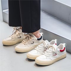 Giày Nam Sneaker M518 Hotrend NEW - Giày Thể Thao Kiểu Dáng Classic Hàn Quốc, Chất liệu Da PU, Màu Xanh - Trắng