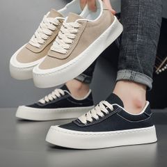 Giày Thể Thao Nam Slip-On Vải Canvas Thoáng Khí - Giày Lười Cao Cấp Đa Năng Dễ Phối Đồ, Phong Cách Thời Trang 338608