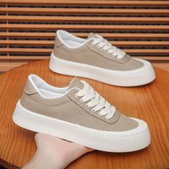 Giày Nam Thể Thao Vải Canvas Cao Cấp - Slip-on Thoáng Khí, Dễ Phối Đồ, Đa Năng, Lý Tưởng Cho Mùa Hè