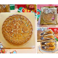 Bánh Nướng Nhân Mochi Khoai Môn Trứng Muối - Món Ngon Vặt Độc Đáo Hương Vị Truyền Thống và Hiện Đại