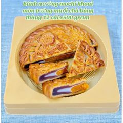 Bánh Nướng Nhân Mochi Khoai Môn Trứng Muối - Món Ngon Vặt Độc Đáo Hương Vị Truyền Thống và Hiện Đại
