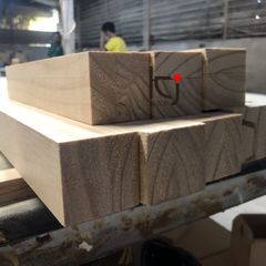 Thanh Gỗ Thông Vuông 120cm 4.5x4.5cm - Gỗ Láng Mịn Cho Trụ, Chân Bàn - Nhà Cửa & Đời Sống
