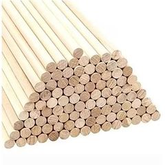 Thanh Gỗ Thông Tròn 2cm Đường Kính Dài 1m - Phụ Kiện Treo Rèm và Macrame Hàng Nhập Khẩu Chất Lượng Cao
