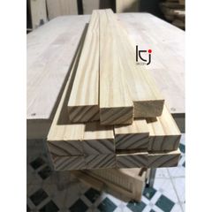 Thanh Gỗ Thông Nhập Khẩu 50x3x3cm - Láng Mịn 4 Mặt, Chất Liệu Tự Nhiên Cho Nội Thất và Trang Trí Nhà Cửa
