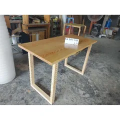 Chân Bàn Gỗ Thông Cao 72cm - Chịu Lực 150kg, Phù Hợp Nhiều Kích Cỡ Mặt Bàn, Màu Vân Gỗ Tự Nhiên/Nâu