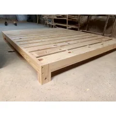 Giường Gỗ Thông Pallet Cao 20cm Nhập Khẩu 1.2x2m - Giường Chắc Chắn, An Toàn Cho Sức Khỏe Người Dùng