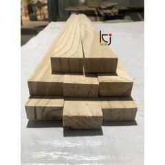Thanh gỗ thông dài 80x4x2 cm - Chất liệu gỗ thông nhập khẩu, láng mịn 4 mặt cho giường và đồ nội thất tiện ích