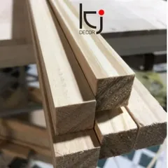 Thanh Gỗ Thông Láng Mịn 80x3x3 cm - Gỗ Nhập Khẩu Chất Lượng Cao - Đồ Trang Trí Nhà Cửa & Đời Sống