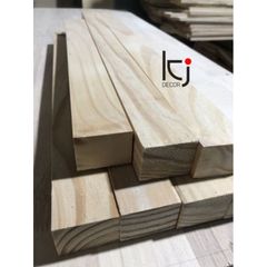 Thành Gỗ Thông Nhập Khẩu 50x3x2cm - Láng Mịn 4 Mặt, Sản Phẩm Tiện Ích Cho Nhà Cửa & Đời Sống