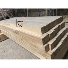 Thanh gỗ thông nhập khẩu 80x4x3cm - Gỗ thô mịn 4 mặt, vật liệu văn phòng phẩm tiện ích, cắt theo yêu cầu