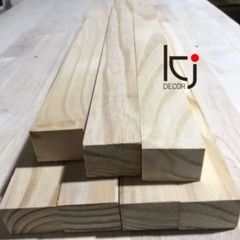 Thanh Gỗ Thông Dài 100x4x2 cm - Láng Mịn 4 Mặt, Gỗ Nhập Khẩu Chất Lượng Cao, Phụ Kiện Nội Thất Nhà Cửa