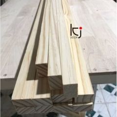 Thanh Gỗ Thông Nhập Khẩu 120x3x2 cm Láng Mịn 4 Mặt - Cắt Theo Kích Thước - Phù Hợp Trang Trí Nhà Cửa và Nội Thất