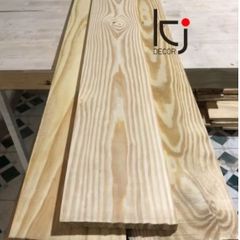 Thanh gỗ thông tự nhiên 180x14x1.5 cm - Gỗ mịn 4 mặt dùng trong thiết kế và trang trí nội thất