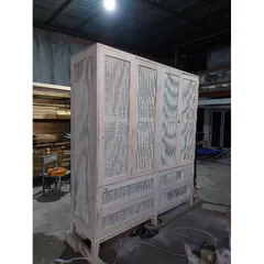 Tủ Quần Áo Cánh Mây 4 Cánh Gỗ Tự Nhiên - Sang Trọng và Nhẹ Nhàng, Kích Thước 180x55x200 cm, Thiết Kế Theo Yêu Cầu