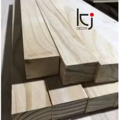 Thanh gỗ thông tự nhiên dài 150x4x2 cm - Gỗ thông nhập khẩu, láng mịn 4 mặt, lý tưởng cho nội thất và đồ DIY